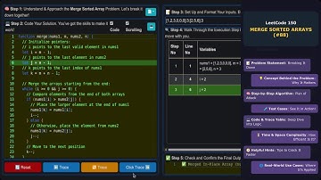 1/150: Merge Sorted Array – In-Place Merge Made Simple (LeetCode Top 150 Series: #88)