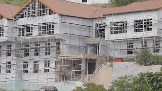 Nagorno-Karabakh: Azeri forces rebuild homes in disputed city of Lachin Resimi