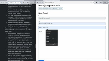 CS50w Project 3 Mail | Python, Django, HTML, CSS & Javascript based Project