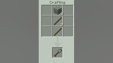 How to make stone axe / subscribe plz