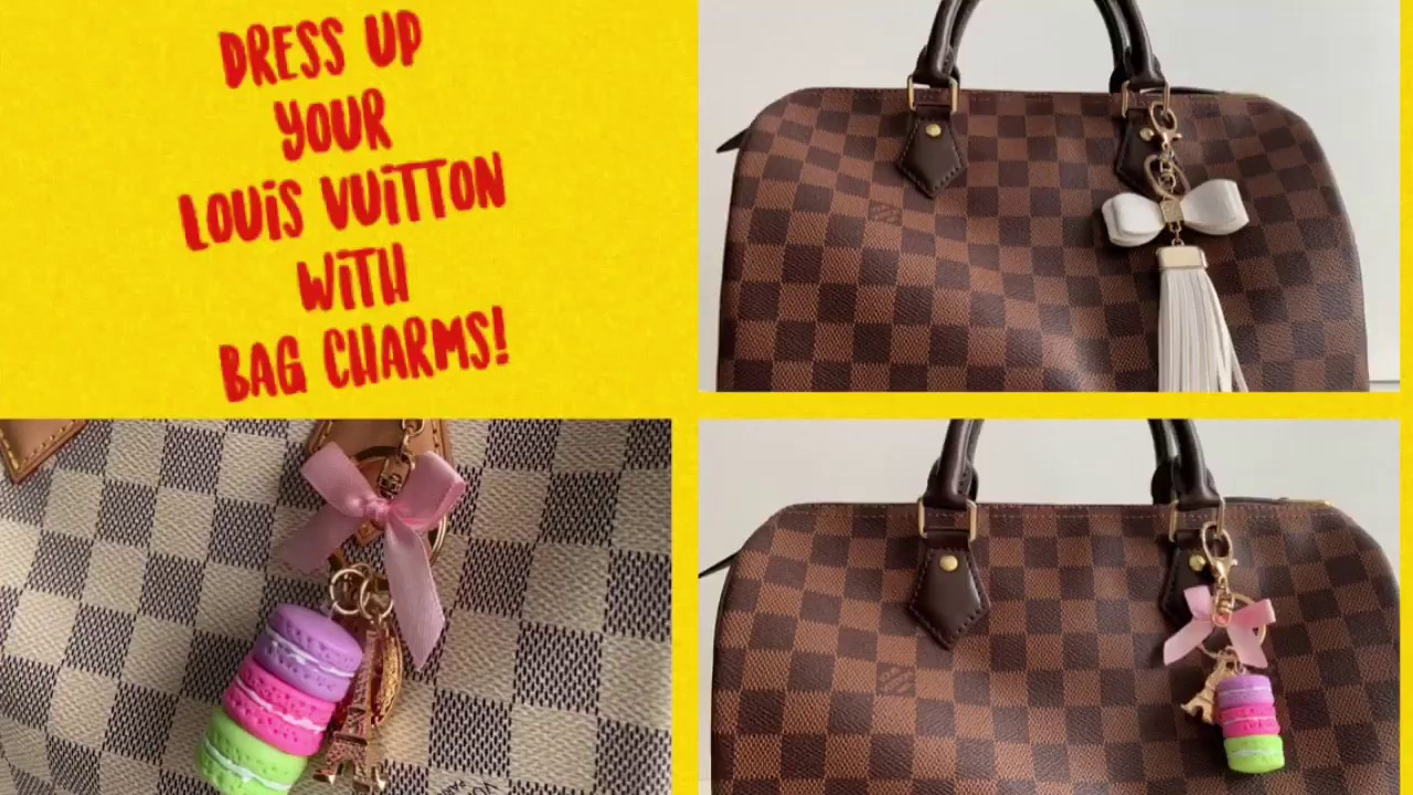 Bag Charms for Louis Vuitton Speedy - YouTube