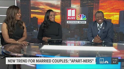 Married couples living apart grows in popularity