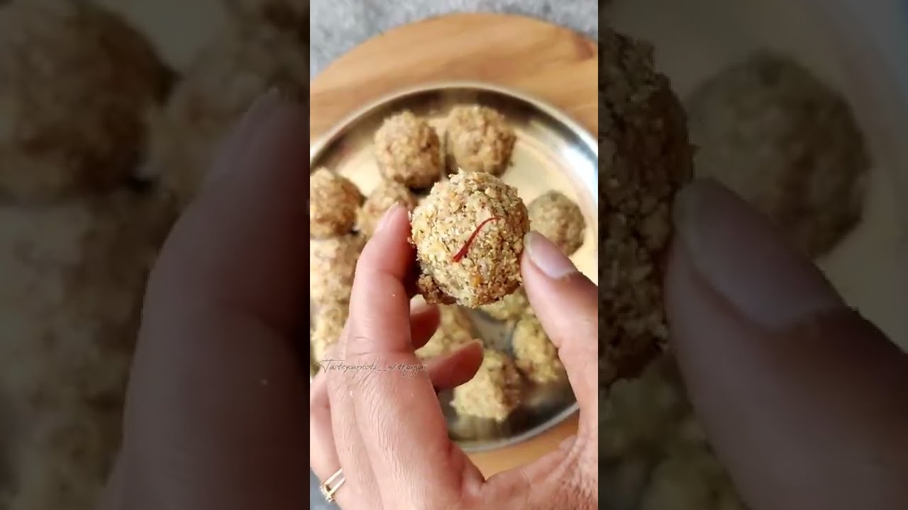 Leftover Roti Ladoo 😋 