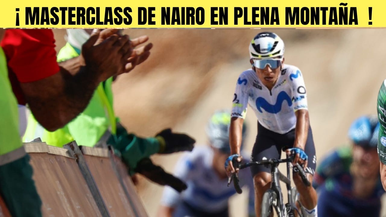 Nairo Quintana CLASE MAGISTRAL EN PLENA MONTAÑA EN CLASICA DE LOS MUROS VIEJOS 2026