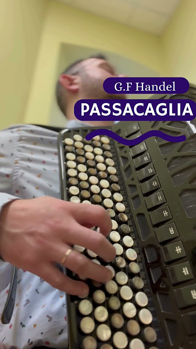 Handel's Passacaglia on Accordion 🎹 A Baroque Masterpiece Reimagined
