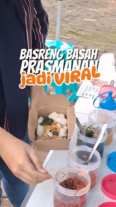 BISA VIRAL KARENA KONSEP JUALAN UNIK BERANI RUGI DIAWAL‼️ #basreng #basrengbasah #sambalprasmanan