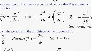mechanics 3 - ch3 further dynamics SHM.avi