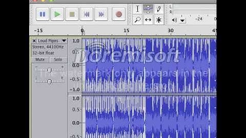 Audacity Envelope tool
