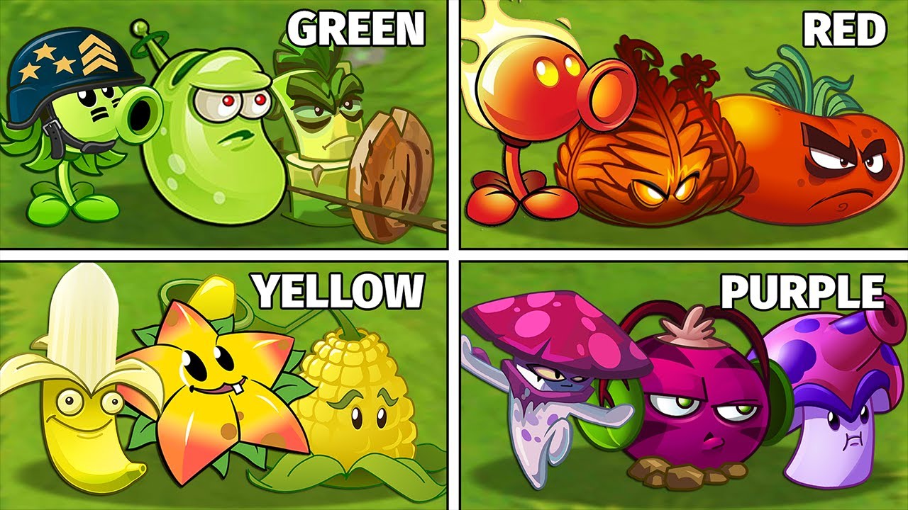 Plants Vs Zombies 2 Final Boss - Team RANDOM Plants Power-Up! vs PvZ2 All Bosses Fight