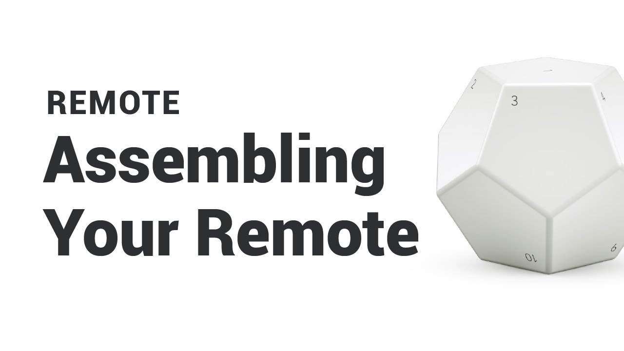 Assembling Your Nanoleaf Remote - YouTube