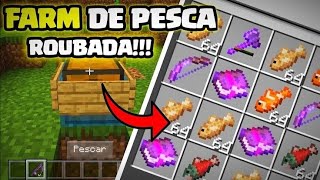 Como fazer uma farm de pesca no Minecraft.