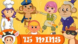 Rig A Jig Jig | Nursery Rhymes and More Fun Songs | BabyMoo songs for Kids