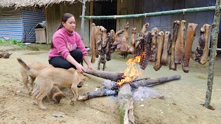 Welcome Lunar New Year 2024: Processing & Preserving 80 kg Pork - Cooking | Lý Thị Ca