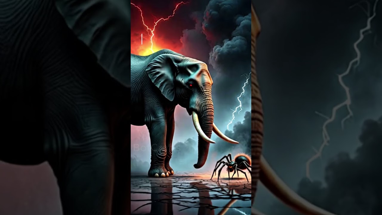 Elephant and Spider Hybrid | Scariest Monster Ever 