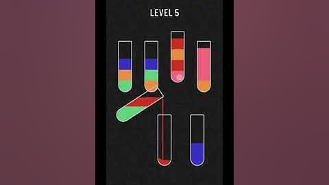 Water sort puzzle level 5