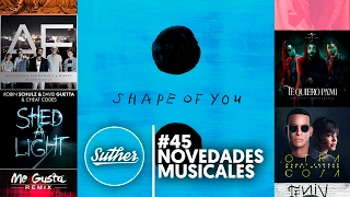 Lista nº 45 de Novedades Musicales en Suther (07/02/17)