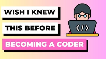 5 things I wish I knew before becoming a programmer