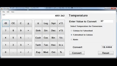 How to Create Scientific Calculator in C# - Full Tutorial