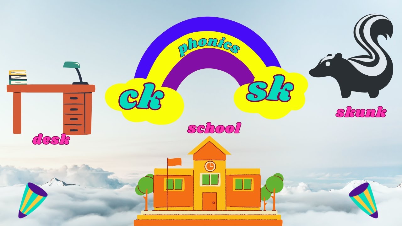 Phonic song /Sk Ck sound song/Super song for kidskidssongs phonics