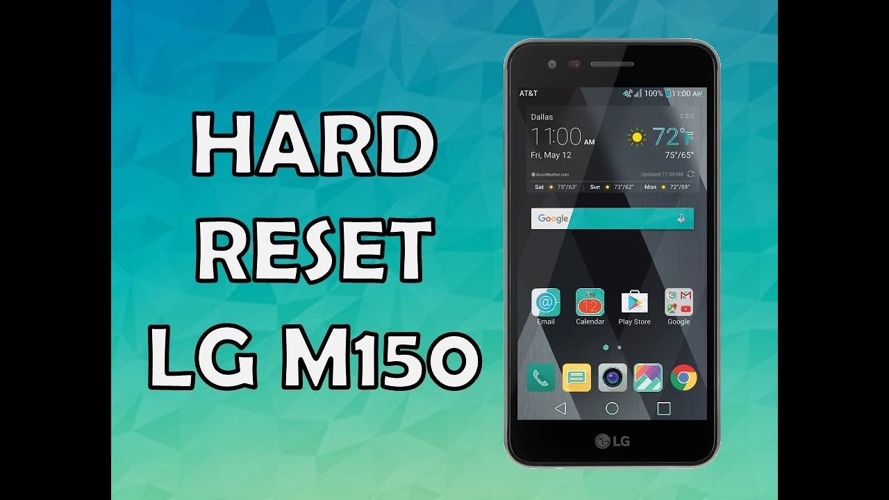 Hard Reset LG Phoenix 3 M150 (En Español) - YouTube