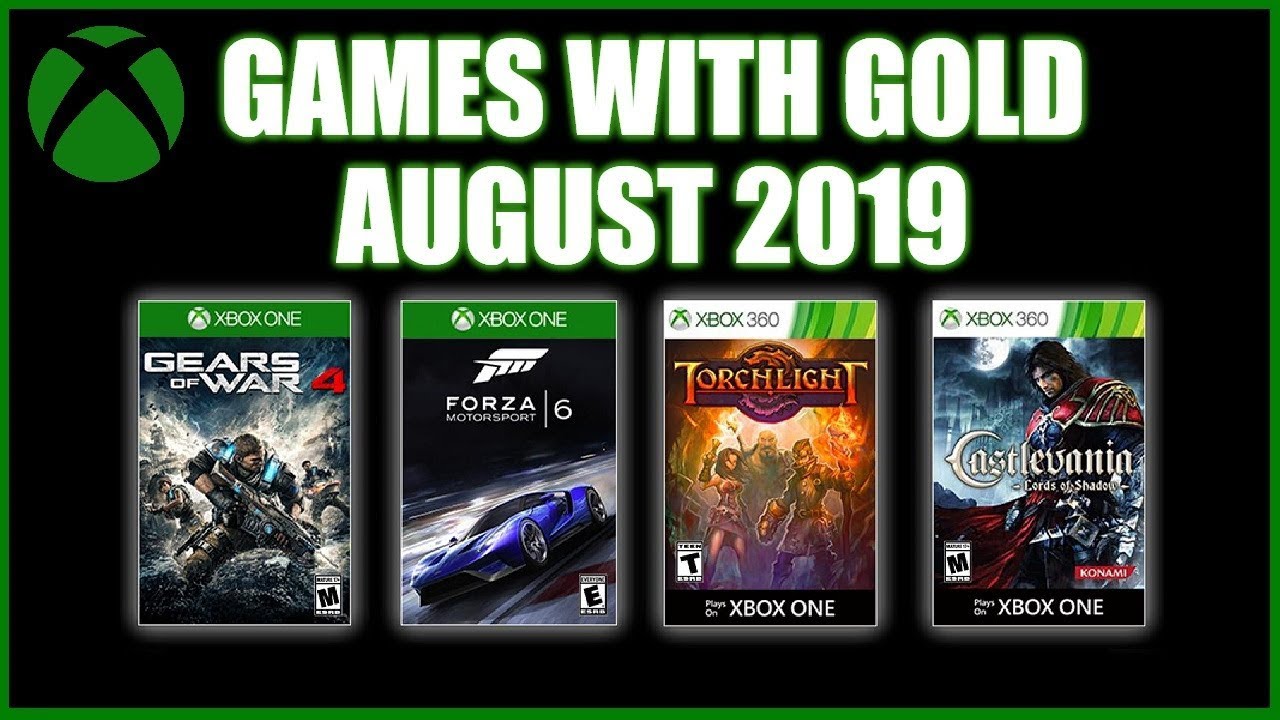 Games With GOLD AUGUST 2019 - Xbox 🎮