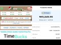 Yadda Ake Aiki Cikin Time bucks Full video