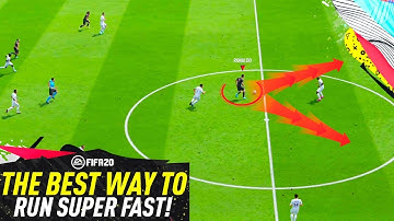FIFA 20 THE BEST WAY TO SPEED BOOST & RUN SUPER FAST! PACE BOOST TUTORIAL