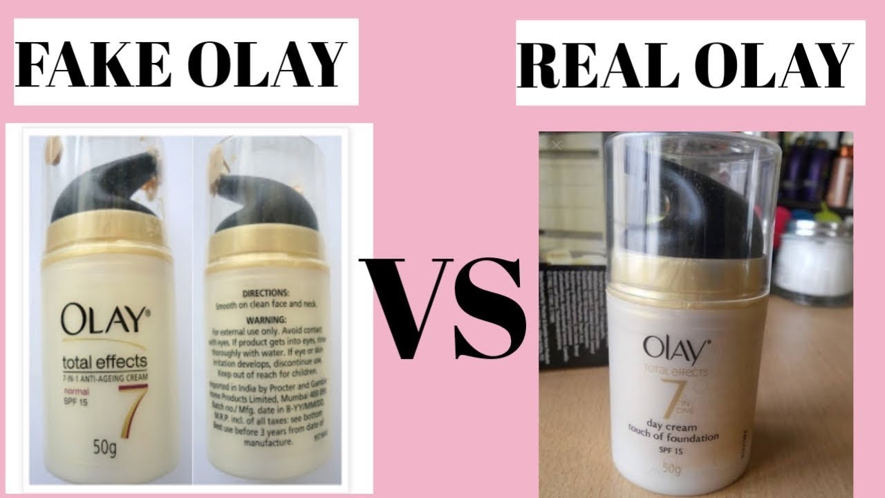 olay total effects 7 in 1 - FAKE or ORIGINAL? - YouTube