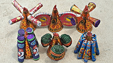 Anar Crackers Testing, Anar Combo Experiment, Unique Crackers Testing, Fireworks Experiment, Diwali