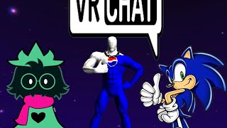 ralsei,sonic,pepsiman troll in vrchat