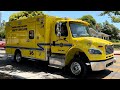 Ventura County Fire Department Rescue Ambulance 26 ( RA26 ) Returning back to quarters!