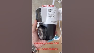 camera yoosee quay 360 độ mẫu mới nhất 2025