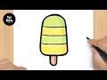 #184 How to Draw an Ice Cream - Easy Drawing Tutorial