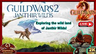 My journey in GW2 continue! Exploring Janthir Wilds — META events exploration and story!