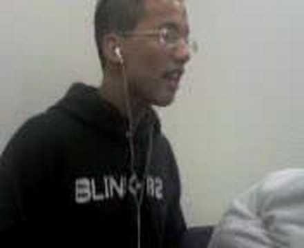 Kelvin Ngo singing "every time we touch"