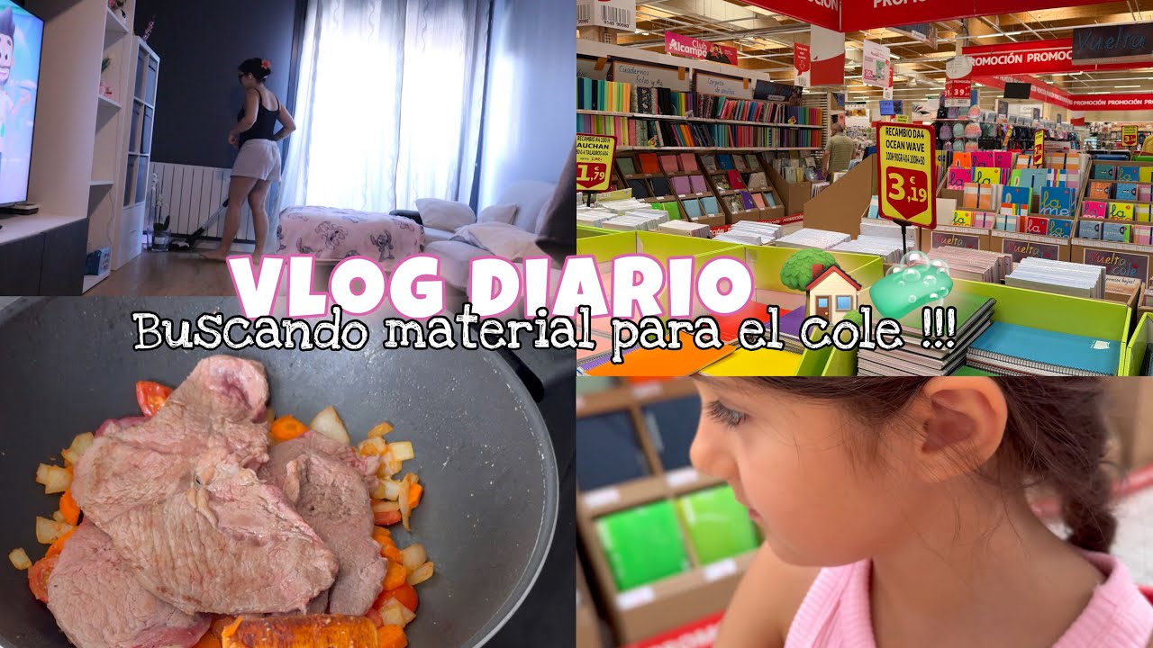 Compras para el cole, limpieza y Haul hogar SHEIN 🏡🛍 VLOG DIARIO 