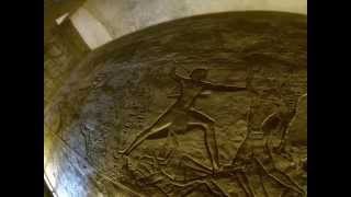 Inside Abu Simbel Egypt - how it looks jeroglifics