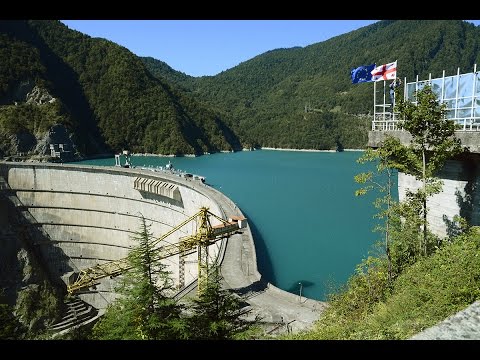 ენგურჰესის თაღოვან კაშხალს ორი უწყების მინისტრი ეწვია