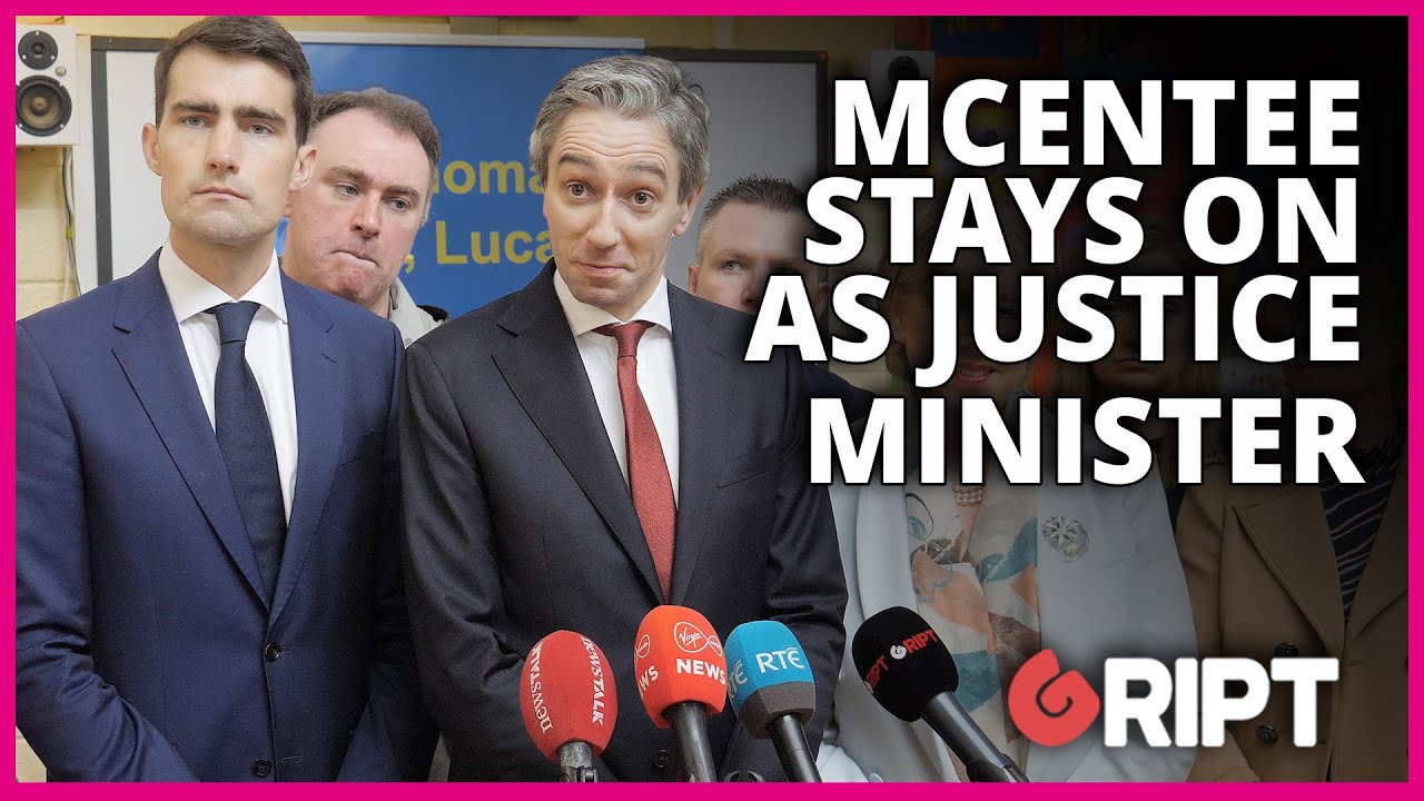 Harris 'Pleased' to Re-Appoint McEntee as Justice Minister