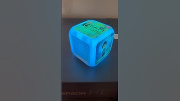 Custom print LED Digital Alarm clock #skmcrafty #sublimation #alarmclock #customisedgifts