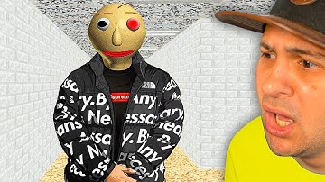 a completely normal baldi