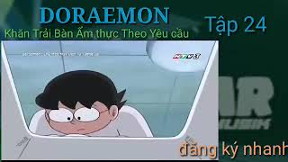 Doraemon Htv3 tập 24 - Khăn trải bàn ẩm thực theo yêu cầu