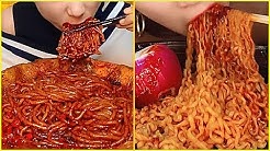Spicy Noodles Eating Challenge - 22 Moments - Chinese Food #ASMR #MUKBANG