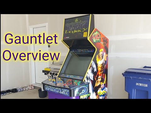 Gauntlet Legends Dark Legacy Arcade Cabinet Overview Youtube