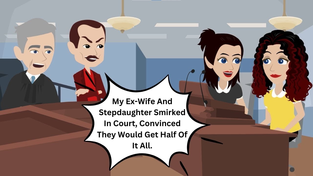 My Ex Wife And Stepdaughter Smirked In Court, Convinced They Would Get Half Of It All