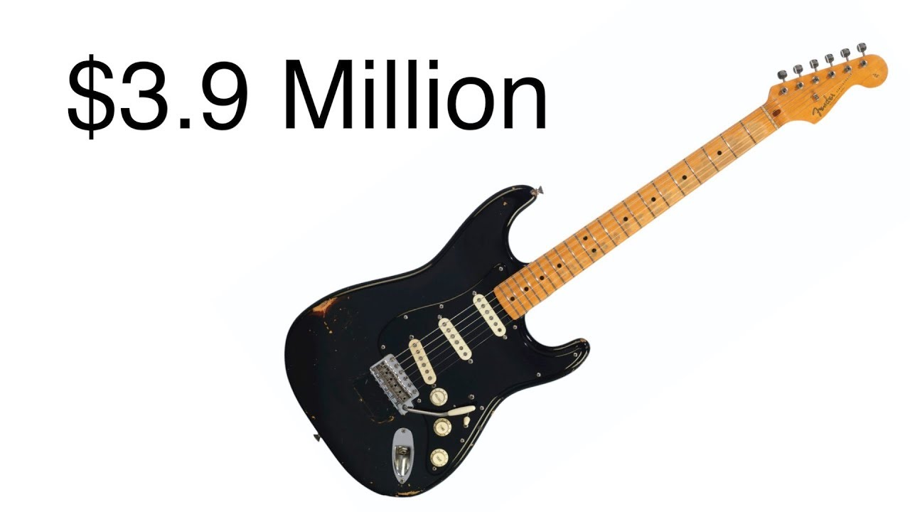 David Gilmour Strat sells for $3.9 Million - YouTube