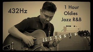 1 Hour of 432Hz Oldies Jazz R&B Relaxing Solo Guitar Instrumentals Hideo Date