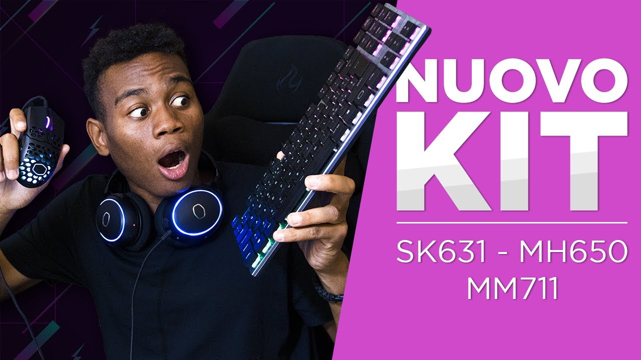 PERIFERICHE NUOVE PER IL NOSTRO ELLIOT! - Cooler Master M711, SK631 e MH650