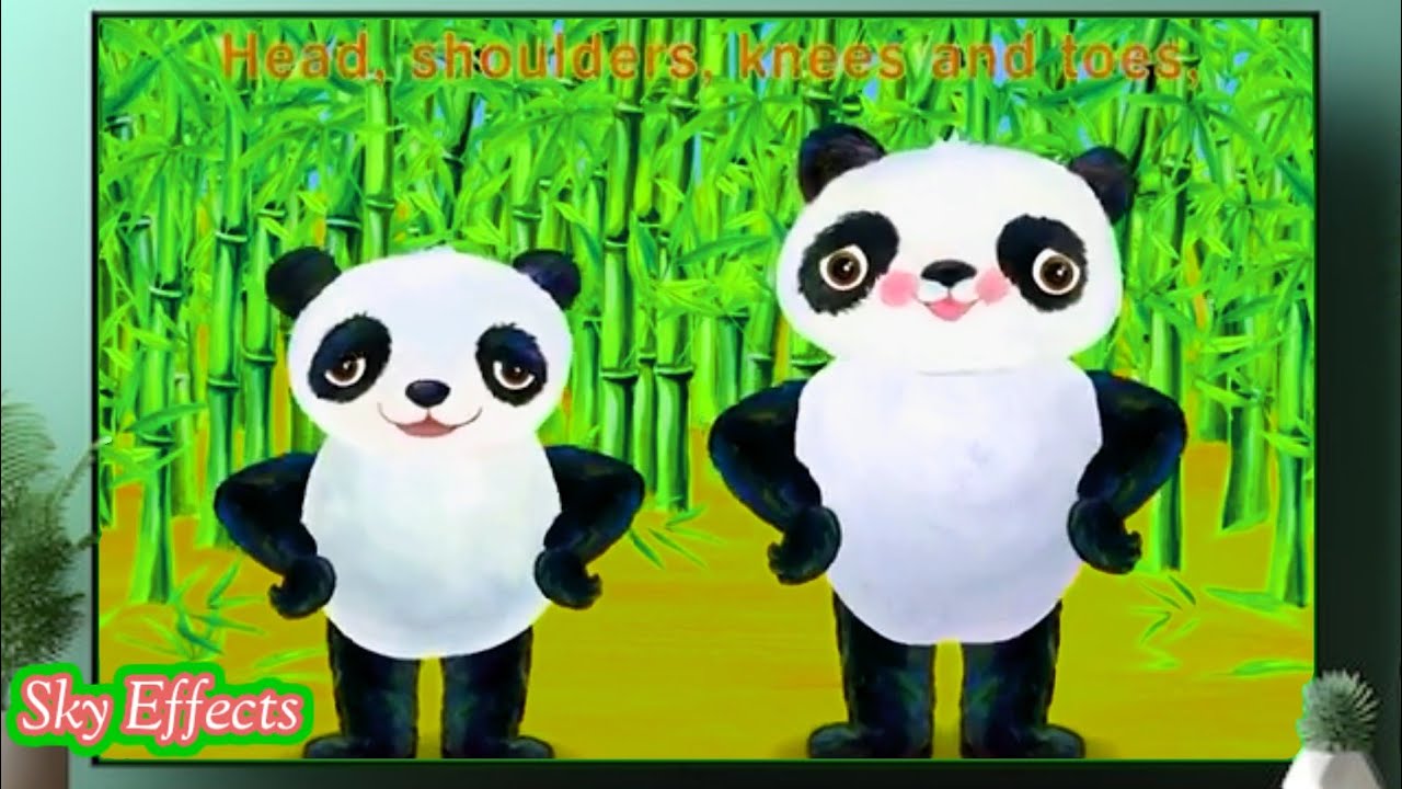 HEAD SHOULDER KNEES TOES PANDA🐼 VERSION/EFFECTS COMPILATION SPONSORED BY GAMAVISION 