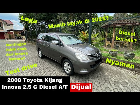 Test Drive Toyota Kijang Innova 2.5 G Diesel A/T 2008 | Masih Nyaman Hingga 2021? | Review Indonesia